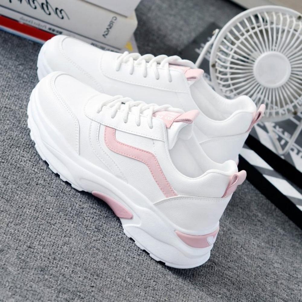 spring autumn Casual  Mujer Shoes Comfortable Breathable Mesh Sneakers Womens's Flat White Sneakers Vulcanized designer