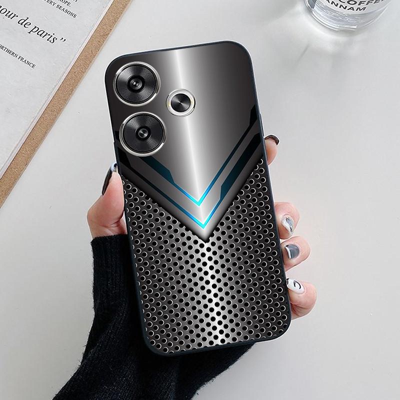 For Coque Poco M6 4G Case Soft Silicone Back Cases for Xiaomi Poco M6 4G Phone Cover PocoM6 POCO M 6 Full Protection Etui Funda