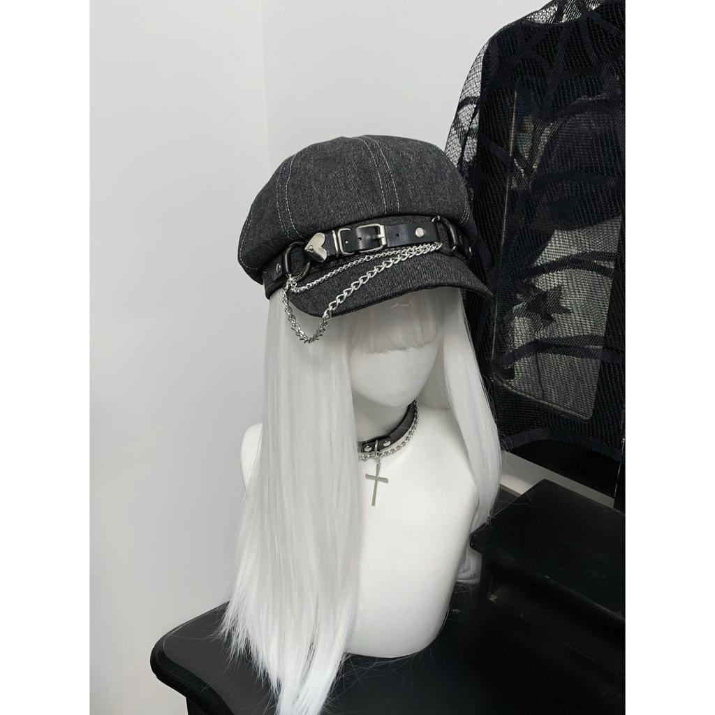 trending products 2025 cap y2k designer luxury hat y2k cap japanese accessories beret y2k stylish hat ladies cap beret lolita