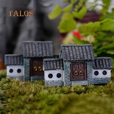 Casa de muñecas en miniatura para decoración de jardín de hadas