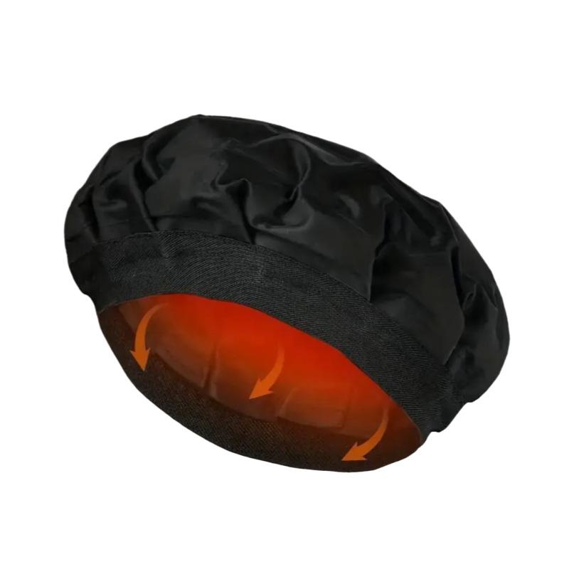 

Self-Heating Hair Care Cap for Hot & Cold Use - No Plug Needed чёрный
