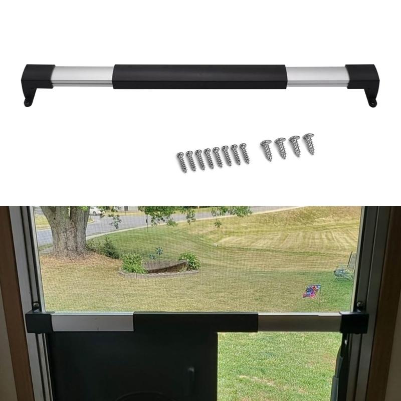 Motorhomes Universal Screen Door Cross Bar Handle Fit Most RVs Travel Trailer Campers Adjustable from 21 5/8" to 28 5/8"