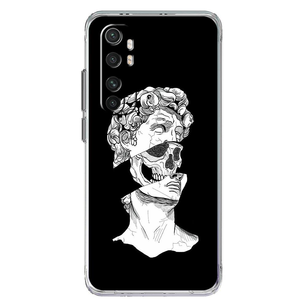 Księżyc Tarot kot Estetyczne etui na telefon Dla Xiaomi Mi 12T 10 12 Lite 11 Ultra 11X 11T Pro 11i Poco X4 X3 NFC F3 M3 M4 5G Przezroczyste etui
