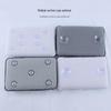 Waterproof PVC Foam Bath Pillow with Suction Cups for Home & Hotel Spa