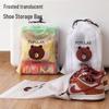 Portable Shoe Storage and Dust Cover Bag for Travel and Home