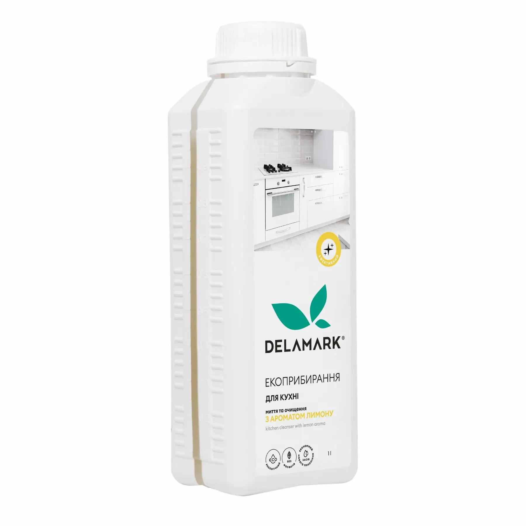 

Засіб для миття кухні з ароматом лимону DeLaMark 1 л