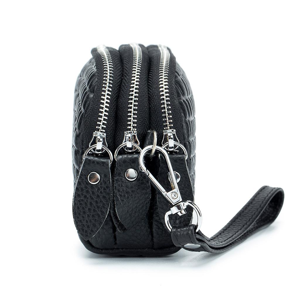 New Clutch Bag Women's Three-layer Large-capacity Fashion Wallet Crocodile Pattern Mother Bag Multi-functional Clutch Bag