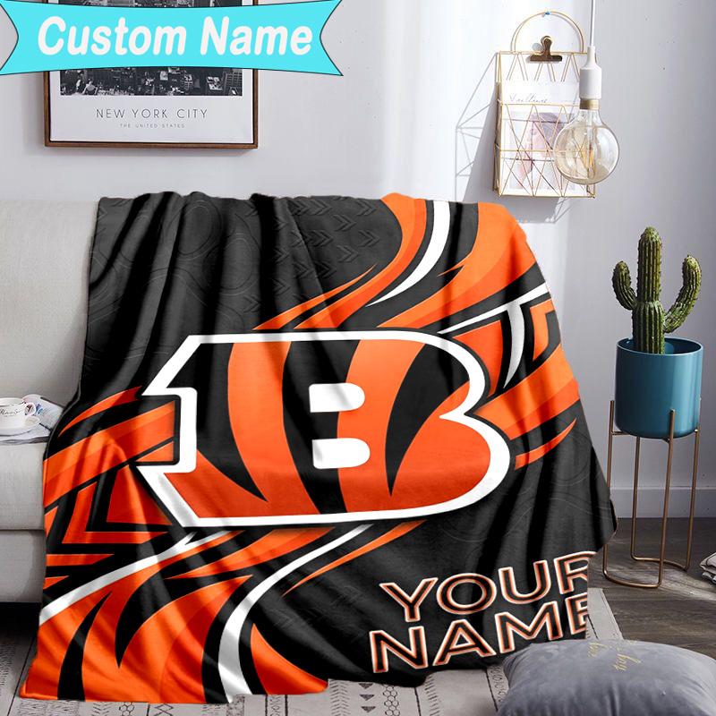 Custom Name Blanket Cincinnati Browns Legacy Blanket Bedding Blanket for Travel, Camping, Living Rooms, Offices, Sofas, Fan Christmas gift