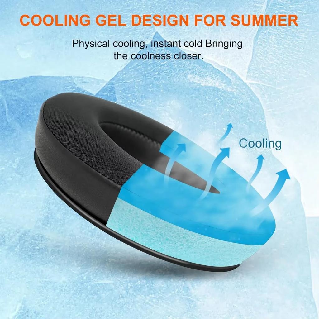 Replacement Cooling Gel Ear Pads Suitable For Bose QC45 QC35 ii Gaming QC15 QC25 AE2 AE2i AE2w SoundLink AE QCSE Headphones