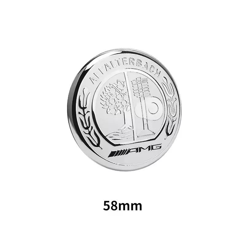 WSDYN1 Hot 2026 New For Benz Car Steering Wheel Emblem Interior Badge Decoration Accessories for Mercedes benz W203 W204 W205 W176 W211