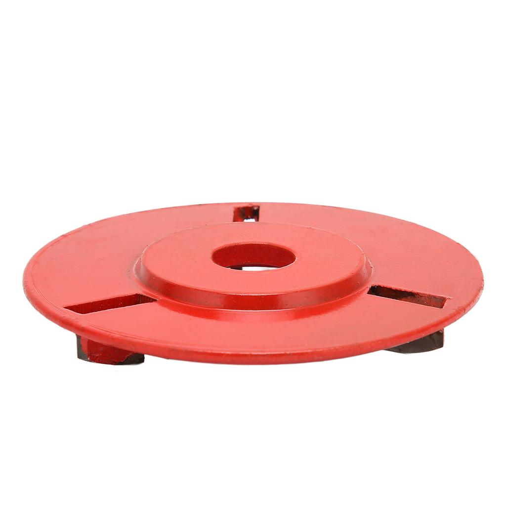 Wood Carving Disc 3 Teeth Red Curved Wood Carving Coffee Table Tea Table Angle Grinder Triangle