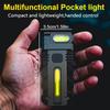 Super Bright EDC Handheld Flashlight USB Rechargeable Torch Rotatable 180° Portable Work Lamp Outdoor Camping Emergency Lamp