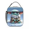 Cartoon Large-Capacity Lunch Box Bag, Thermal Insulation Bag, Portable Bento Bag, Student Thickened Aluminum Foil Lunch Bag