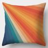 Rainbow Geometric Color Splicing Pillowcase 45x45cm Polyester Sofa Chair cushion cover Modern room home decor