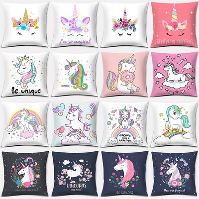 Cute Unicorn Collection Pillow Gift Home Office Decoration Pillow Bedroom Sofa Car Decoration Accessories