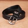 Women's Handmade Retro Leather Pin Buckle Belt - Trendy Cowhide Pant Accessory