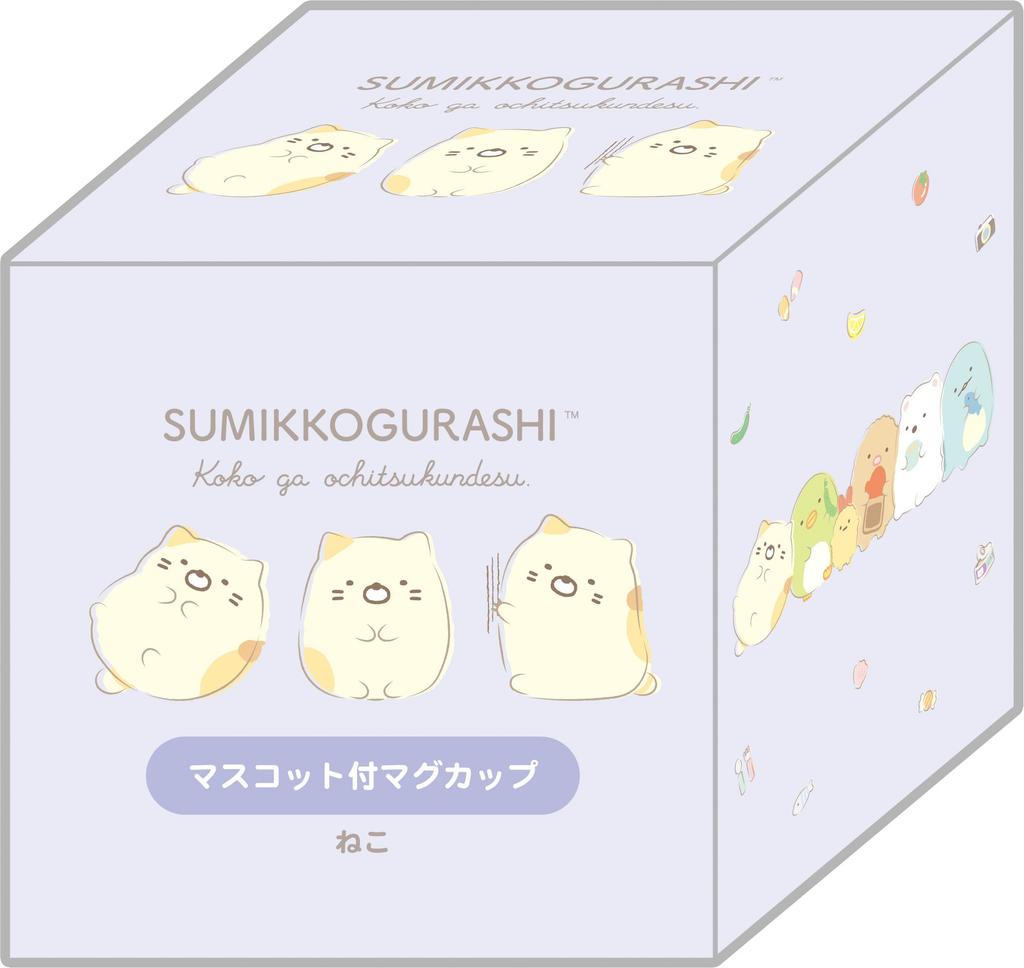 TK23805 Sumikko Gurashi Mascot Mug Cat -