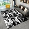 Fashion Johnny Depp Star Carpet Rug for Playroom Bedroom Living Room Sofa Home Decor,kid Game Area Rug Non-slip Floor Mat Gift