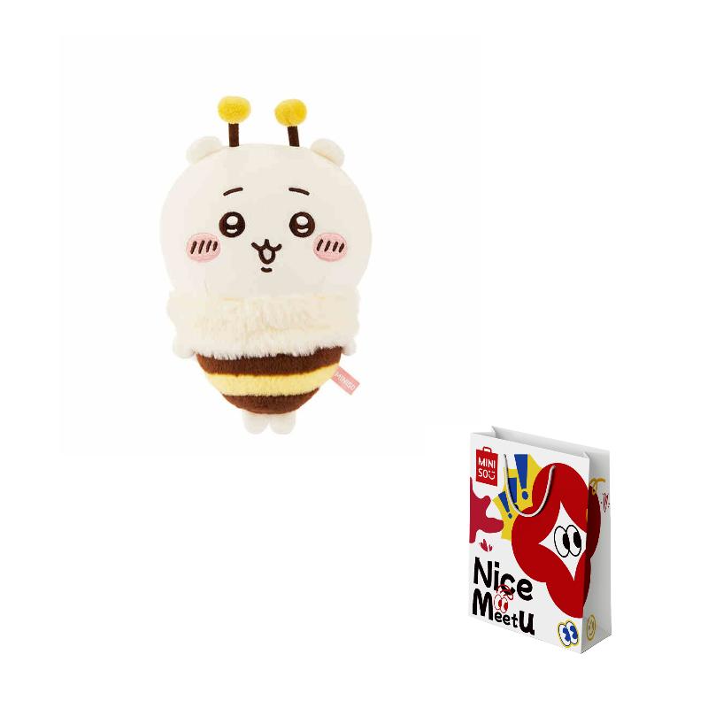 MINISO x Chiikawa Hachiware, Chiikawa, Usagi Sakura Season Bee Dolls Plush Doll Trumpets High Doll