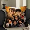 Boy Group A-ATEEZ-Z Pillow Cover Design Cushion Cover Decor Holiday Decorati