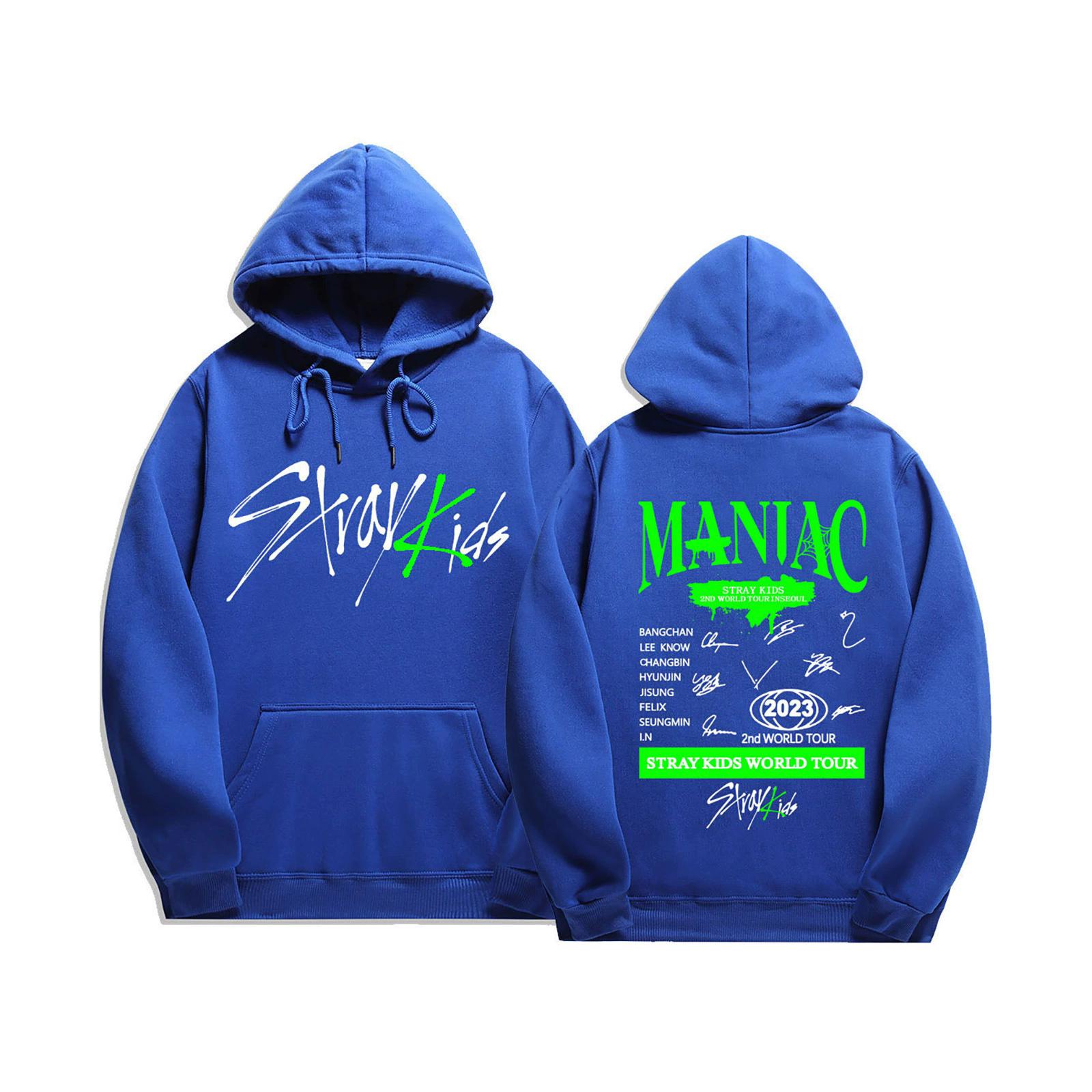 

Straykids Чоловічі Худі Хараджуку Спортивний Чоловічий Светр З Принтом Тренд Мода Худі Молодіжний Топ XXL