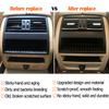 Rear Air Conditioner AC Vent Grille Outer Frame Surrounding Panel Replacement For BMW 5 Series F10 F11 520i 523i 525i 528i 535i