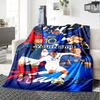 Mbappe Customize Your Name Blanket Multi-purpose Personalized Blanket Durable Comfort Great for Office Chair Living Room Home Decor Chair