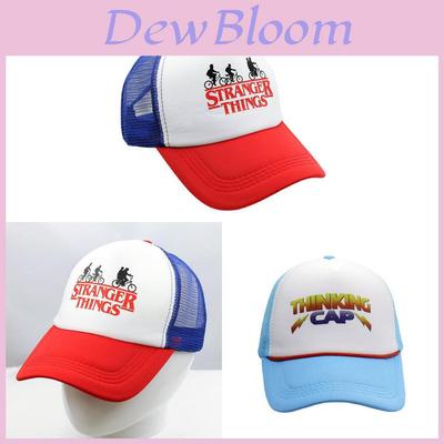 Stranger Things Baseball Cap With Sun Protection And Breathable Acrylic Material For Summer Wear