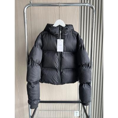Women's Short Hooded Thick Cotton Jacket Pressed Rubber Sports Coat
