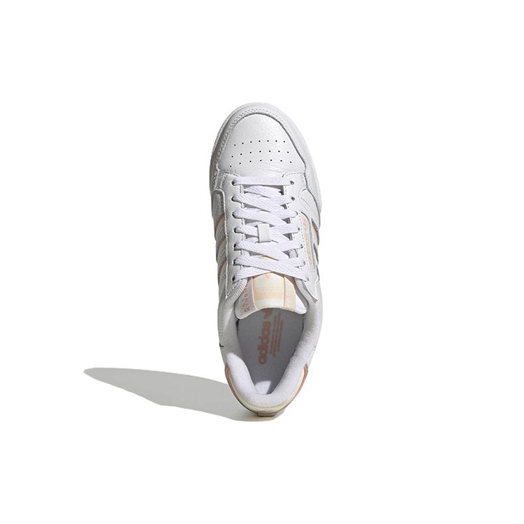 Adidas Originals Continental 80 Low Top Sneakers Women Sneakers White Orange GX4432