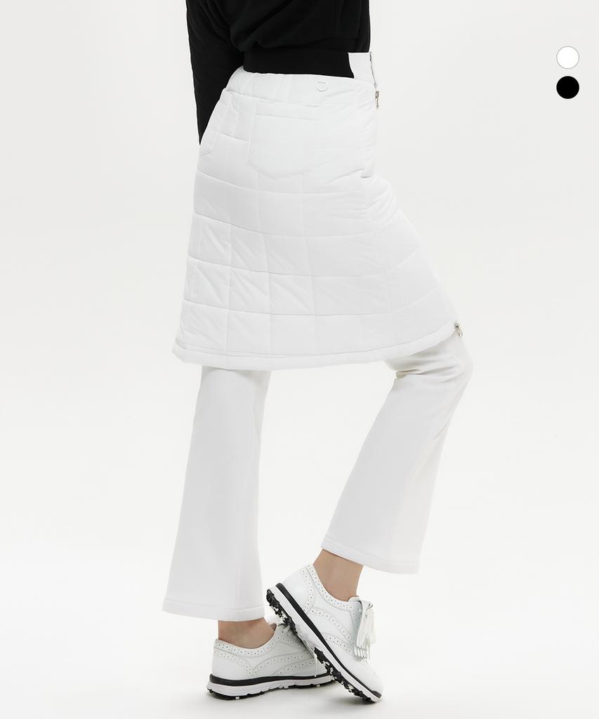 Duvic Women'S Back-Elastic Long Padded Culottes Dd4Wcu482