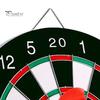 Dartscheibe aus Borsten, Dartscheibe mit Stahlspitze, Starter-Set mit Dart-Party-Spielzeug für Kinder und Erwachsene