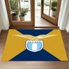 Lazio FC Design Crystal Velvet Rug Soft Decorative Mat for Bedroom Entrance
