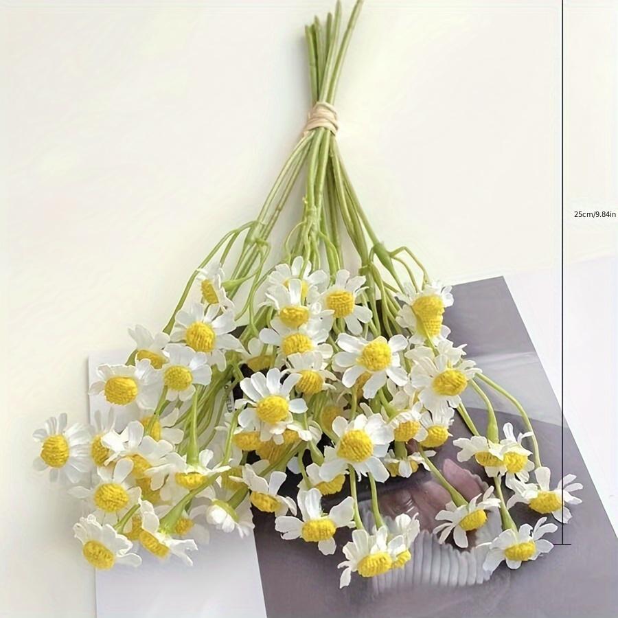 1 Bouquet Daisy Artificial Flowers Dining Table Daisy Artificial Flowers Home Decoration Small Wild Chrysanthemums