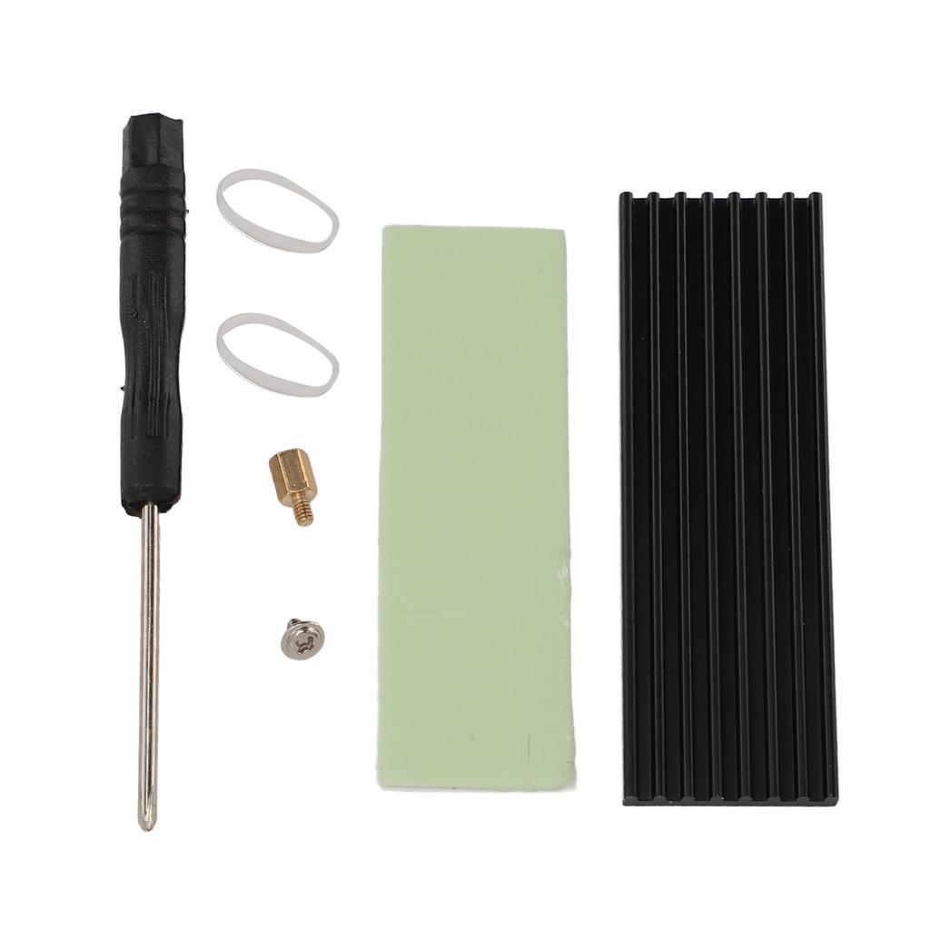 SSD Heatsink Aluminum Efficient Cooling Hard Drive Heat Sink for M.2 2280 Solid State Drive for Laptop PC