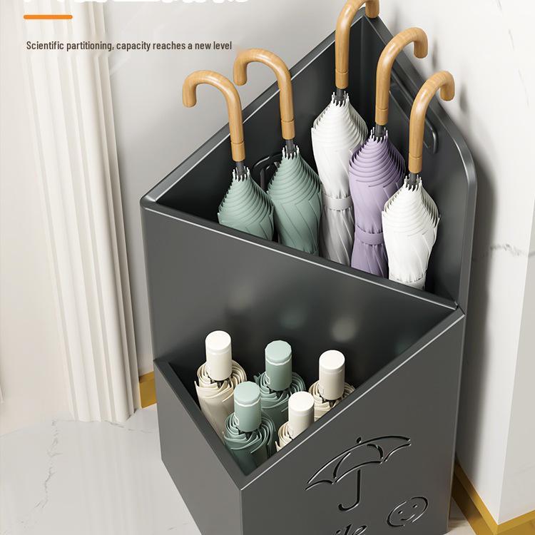Umbrella Stand Storage Rack for Home, Hotel, or Commercial Entrances