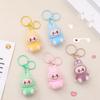 New Plush Fabric Pendant Keychain Style Plush Mini Bag Creative Plush Hanging Decoration