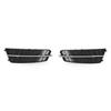 Front Bumper Lower Grille Grill 4G0807681AN 4G0807682AN Fit for A6 C7 S-Line 2016-2018 Black Chrome