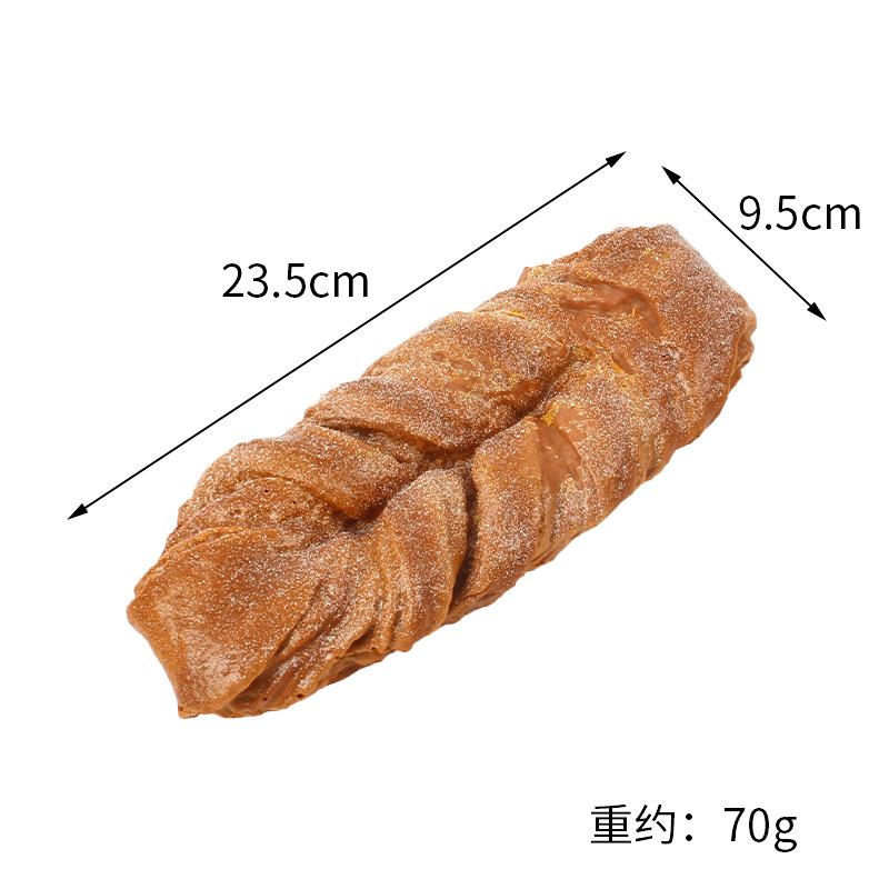 PU-Simulation Französisches Roggenbrotmodell Künstliches Brot Fake-Kuchen Bäckerei-Ausstellungsstücke Ornamente Foto-Requisiten Festival-Deko