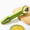 3-in-1 Fruit Ball Scooper Melon Baller Scoop Pulp Separator Stainless Steel Fruit Carving Tools for Cantaloupe Watermelon