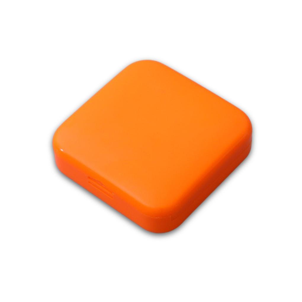 Pill Case 2 Grids Dust Proof Daily Pills Organizer Box Portable Container Dispenser Office Gym Accessories for Handbag