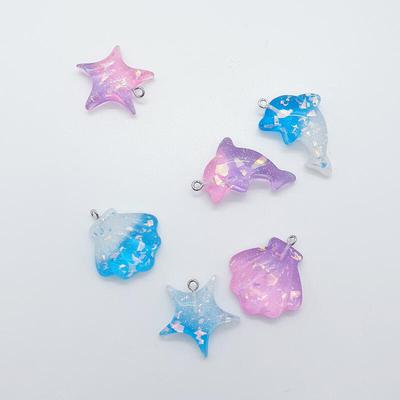 Marine Dolphin Shell Starfish Summer Keychain Phone Strap