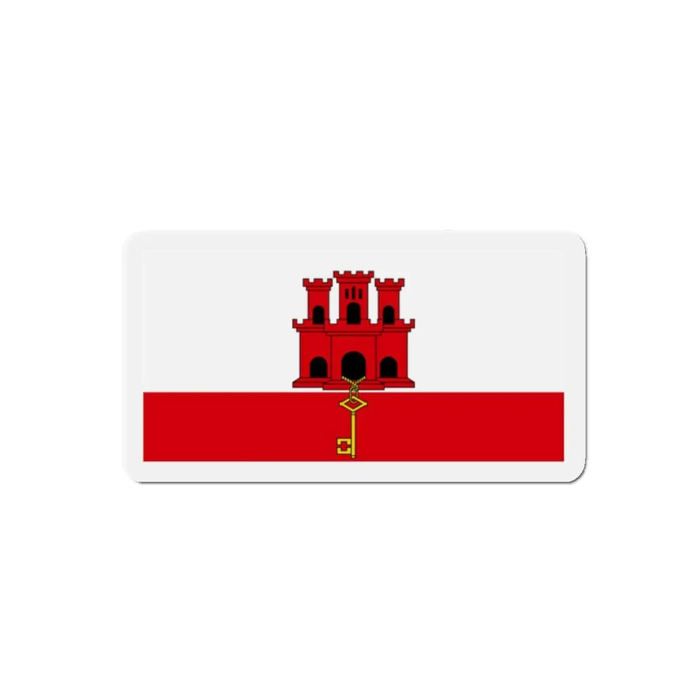 Aimant Drapeau Gibraltar - Multicolore - 9 Cm - 50 Pièces - Résine Synthétique - Mixte