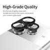 For Realme GT 6T 5G/GT 6 5G Hollow Lens Protector Aluminum Alloy Phone Camera Bezel Cover