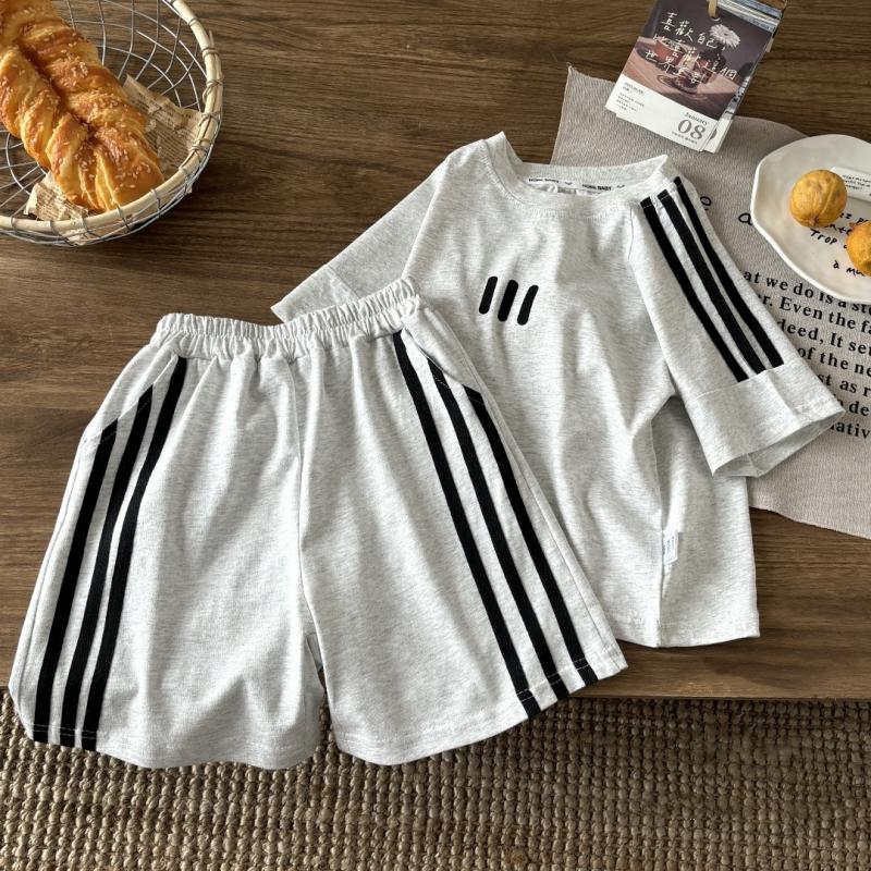 2Pcs/Set Summer Children Boys Girls Clothing Sets Kids Cartoon T-Shirt Shorts Toddler Casual Sport Suits Baby Cotton Tracksuits