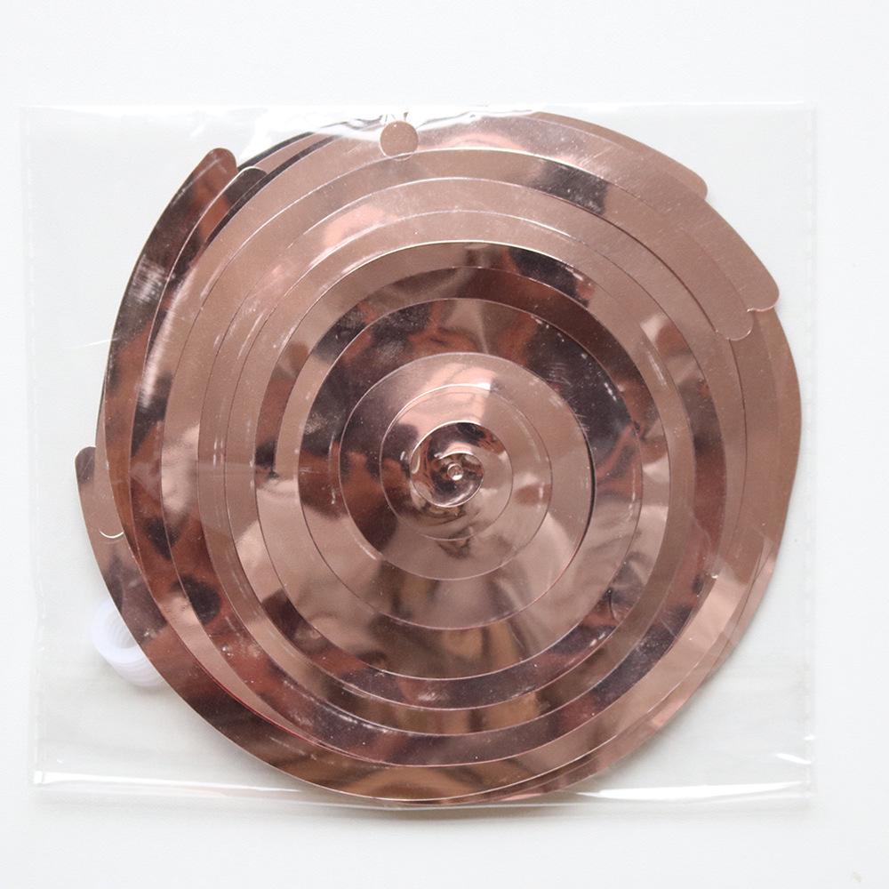 Spiral Hanging Ornament Swirl Streamer for Party, Wedding, and Festival Wall Decoration