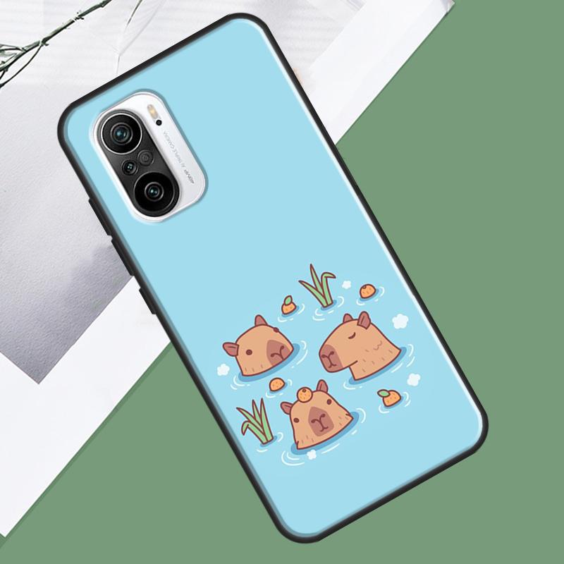 

Capybara Spa Case For Xiaomi 15 Ultra 13 14 13T 14T 15T Pro 17 Pro Max POCO X7 Pro F5 F6 X5 X6 F7 Cover POCO X7 Pro
