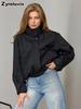 Nouvelle veste décontractée pour femme Printemps Automne Haut à manches courtes
