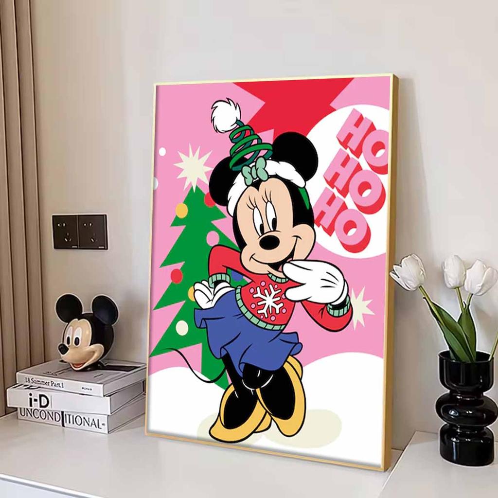 DIY Diamond Painting Beautiful Minnie Cross Stitch Kit Mosaic Art Diamond Painting Full Circle Diamond Home Decoration