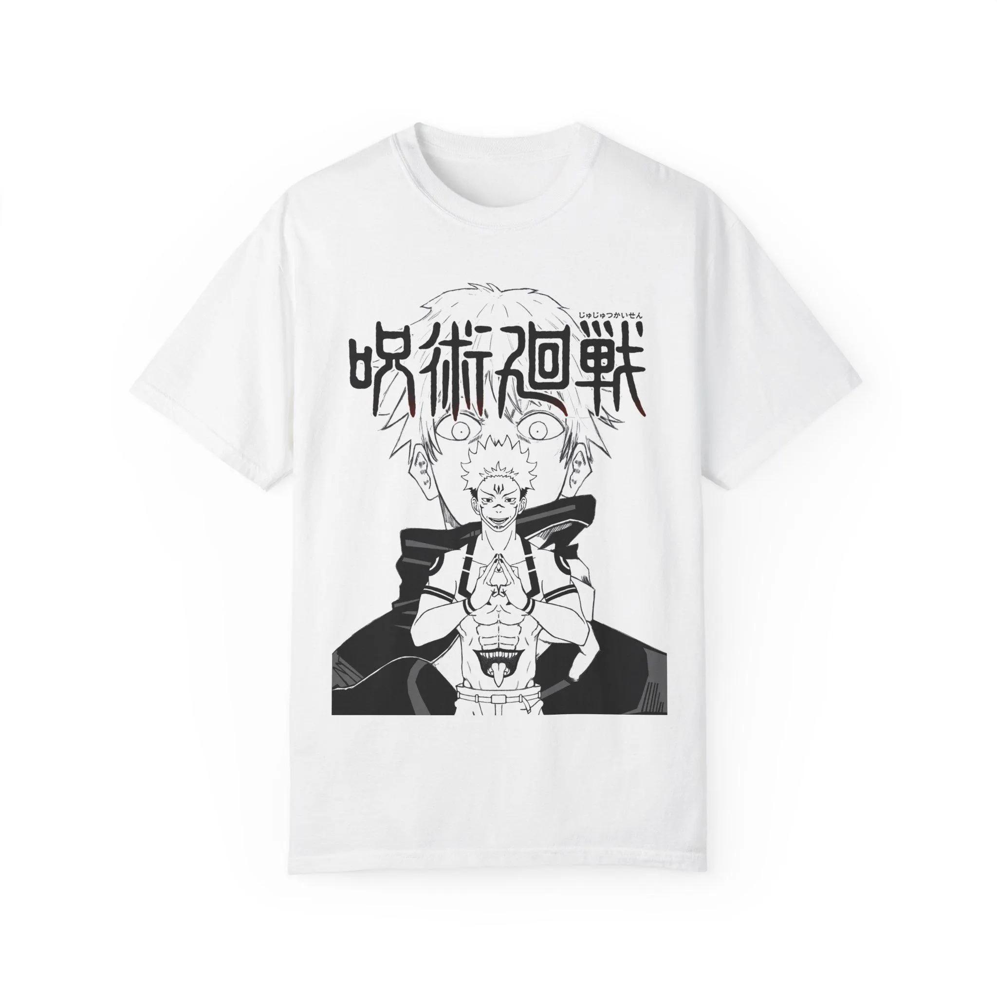 

Sukuna Itadori Yuji Anime Jujutsu Kaisen Graphic TShirt 100Cotton Oversized Shirt unisex Unisex Short Sleeve ONeck 2026 Y2k 4XL